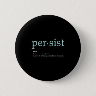 Meer motiverende citatenHere Persistente Definitie Ronde Button 5,7 Cm