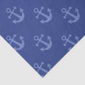 Meer ontwerp voor de Rode en Navy Nautical Series Tissuepapier (Detail)