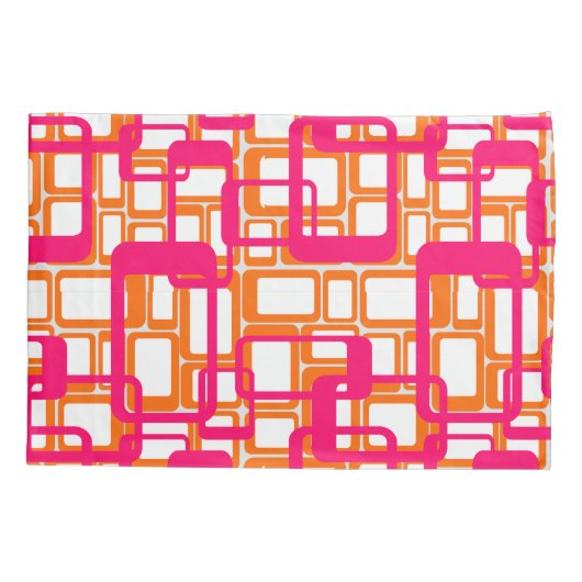 Meer open middeleeuwse moderne rechthoeken kussensloop (Achterkant)