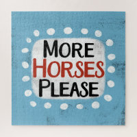 Meer paarden alsjeblieft puzzel