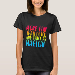 Meer pan dan Peter en twee keer zo magisch T-shirt