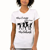 Meer passie meer energie meer voetenwerk T-Shirt