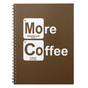 Meer Periodieke Lijst van de Koffie Notitieboek