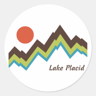 Meer Placid Ronde Sticker