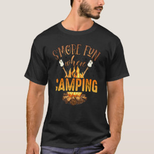 Meer plezier tijdens Camper Camp Life Camping T-shirt