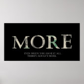 "Meer" Poster (Voorkant)