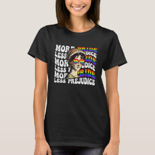 Meer Pride Minder Vooroordelen LGBT Gay Proud Ally T-shirt