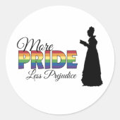 Meer Pride Minder Vooroordelen sticker (Voorkant)