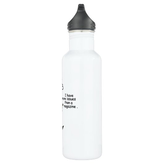 Meer problemen dan een Humor van een magazine Waterfles (Rechts)