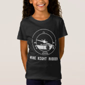 Meer rechtervleugelvlieger Cfi-instructeur Pilot-C T-shirt (Voorkant)