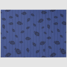 Meer Red en Navy Nautical Series Design 13 Tissuepapier