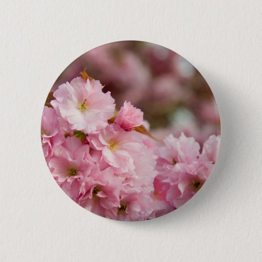 Meer Sakura Blossom Ronde Button 5,7 Cm (Voorkant)
