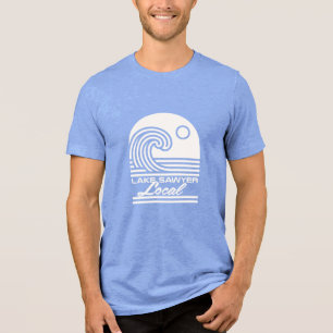 Meer Sawyer Lokale Golfshirt Tri-Blend Shirt