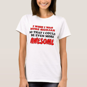 Meer Sicilië Geweldige T-shirt