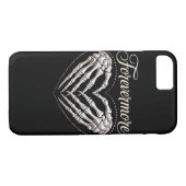 Meer Skeleton Hands Heart Gothic Halloween Case-Mate iPhone Case (Achterkant (Horizontaal))