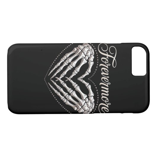 Meer Skeleton Hands Heart Gothic Halloween Case-Mate iPhone Case (Achterkant (Horizontaal))