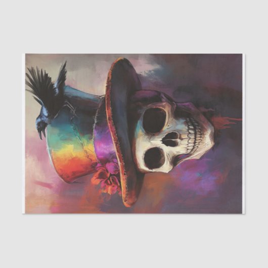 Meer Skull Lyfe2 Tissuepapier (Voorkant)