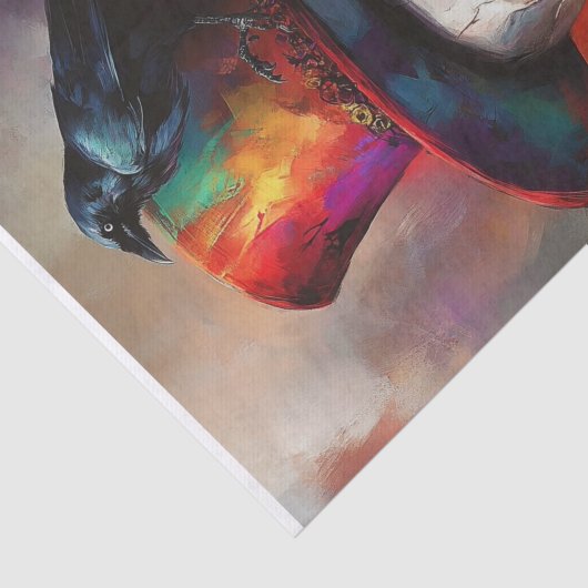 Meer Skull Lyfe3 Tissuepapier (Detail)