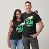 Meer Soju alsjeblieft Koreaanse Drink T-shirt (Unisex)