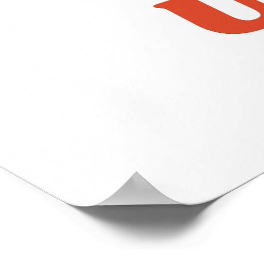 Meer spaghetti Minder overstuur Poster (Hoek)