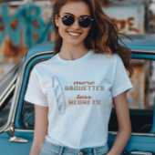 Meer stokbrood minder spijt, Frans brood T-shirt