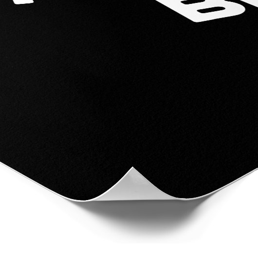 Meer straf, geloof je dat het grappig is... poster (Hoek)