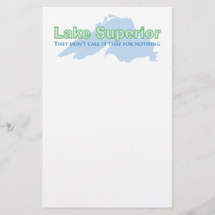 Meer Superieur; ze noemen het niet voor niets Briefpapier