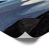 Meer superieure schets | Lawren Harris | Poster (Hoek)