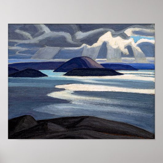 Meer superieure schets | Lawren Harris | Poster (Voorkant)