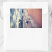 Meer Superior Rechthoekige Sticker (Tas)