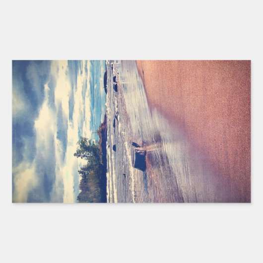 Meer Superior Rechthoekige Sticker (Voorkant)