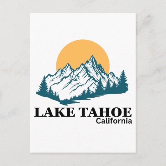MEER TAHOE BRIEFKAART (Voorkant)