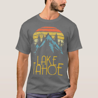 meer Tahoe California Nevada Retro T-shirt