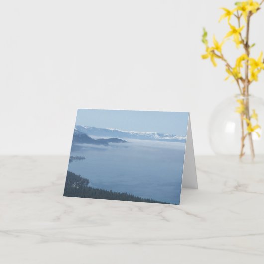 Meer Tahoe Kaart (Gele Bloem)