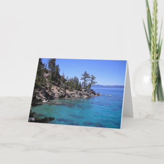 Meer Tahoe Kaart (Voorkant)