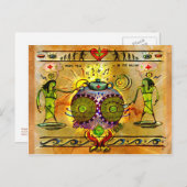 Meer thee-briefkaart briefkaart (Voorkant / Achterkant)