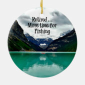 Meer tijd voor Gevist Keramisch Ornament (Achterkant)