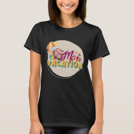 Meer vakantie t-shirt