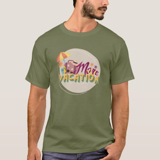 Meer vakantie t-shirt (Voorkant)