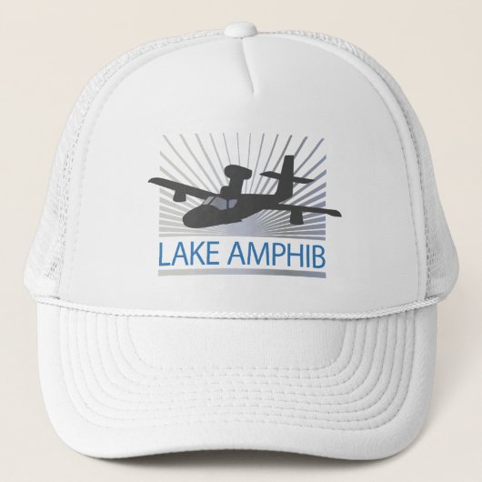 Meer van Amphib Aviation Trucker Pet (Voorkant)