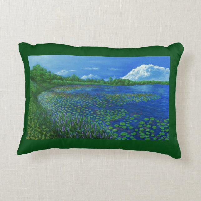 Meer van Artemesia Pillow Decoratief Kussen (Achterkant)