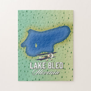 Meer van Bled Slovenië Legpuzzel