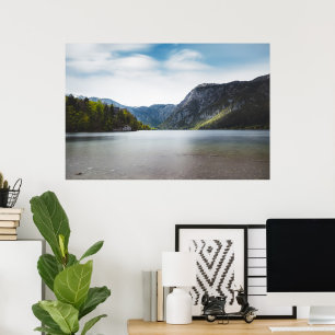 Meer van Bohinj, Slovenië Poster