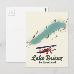 Meer van Brienz Zwitserland kaart