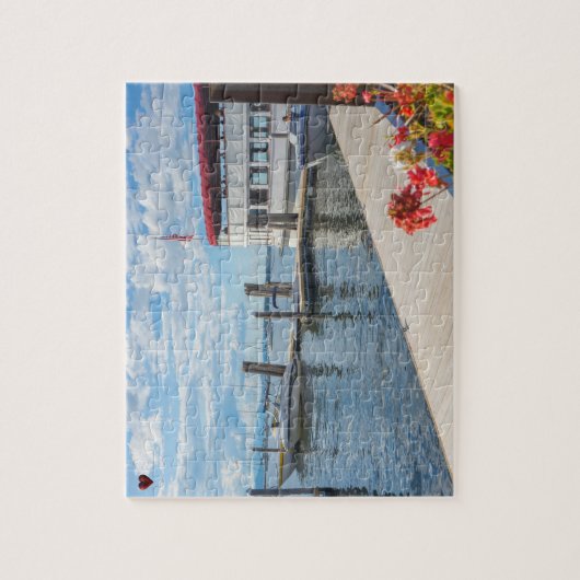 Meer van Champlatte Vermont Legpuzzel (Verticaal)