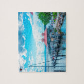 Meer van Champlatte Vermont Legpuzzel (Verticaal)