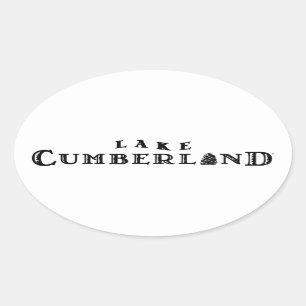 Meer van Cumberland Ovale Sticker