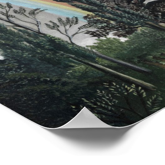 Meer van Daumesnil | Henri Rousseau Poster (Hoek)
