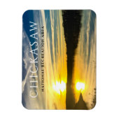 Meer van de Arbuckles, Chickasaw National Rec Area Magneet (Verticaal)