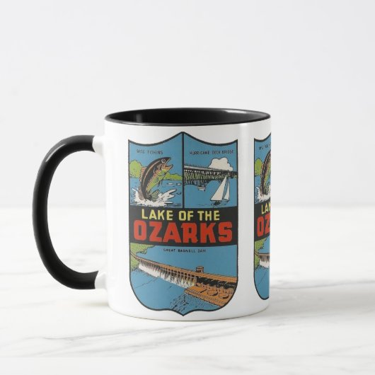 Meer van de Ozarks Mok (Links)